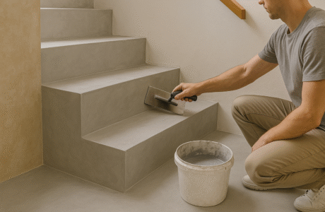 Mikrocement na Schody: Nowoczesne Rozwiązanie dla Twojego Wnętrza