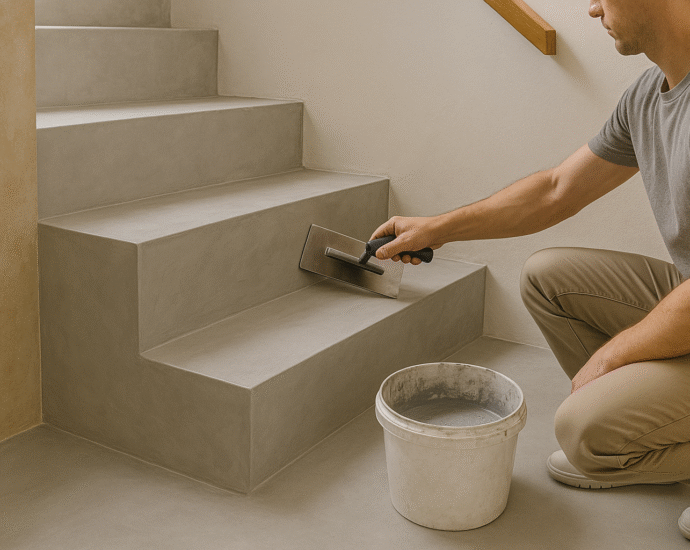 Mikrocement na Schody: Nowoczesne Rozwiązanie dla Twojego Wnętrza